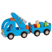 Kranwagen mit Anh&auml;nger