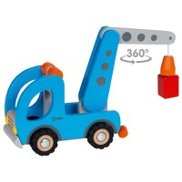 Kranwagen mit Anh&auml;nger