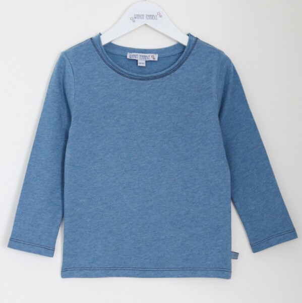 Langarmshirt skymelange