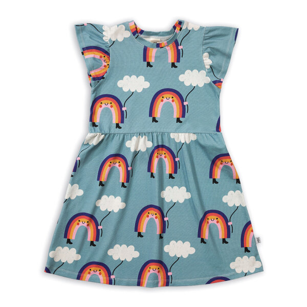 Kleid Flügelärmel