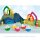 Legespiel und Bausteinkasten 6 bunte Fische