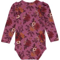 Body langarm Blumen