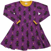 Tellerkleid Langarm Muster