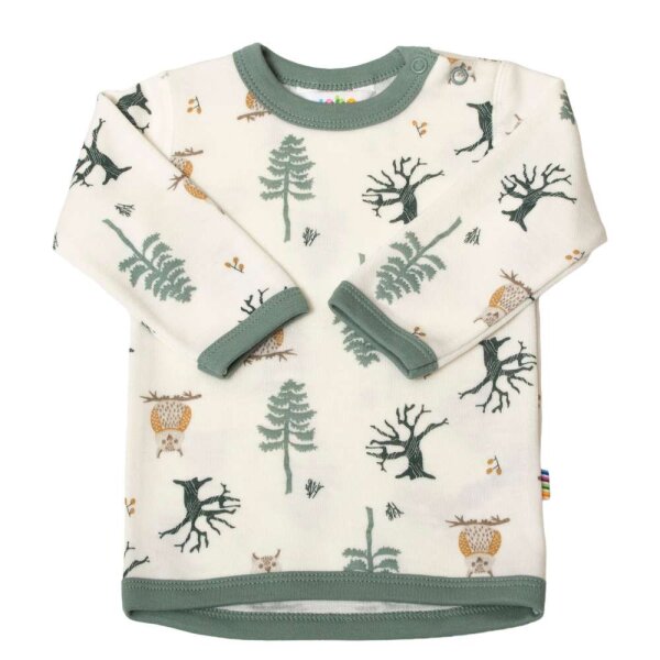 Shirt Wolle/Bambus mit Muster
