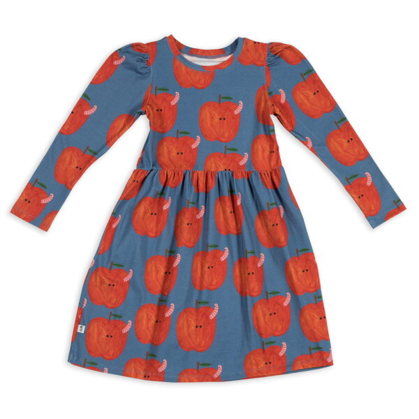 Kleid langarm Puffärmel