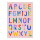 Poster ABC Bunte Buchstaben DIN A3