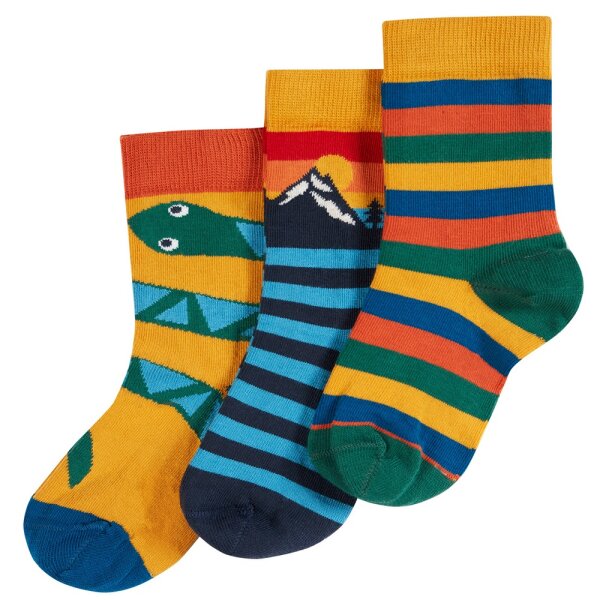 Rock my Socks 3er Pack gemustert