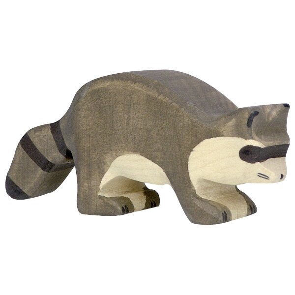Holztiger Waschbär