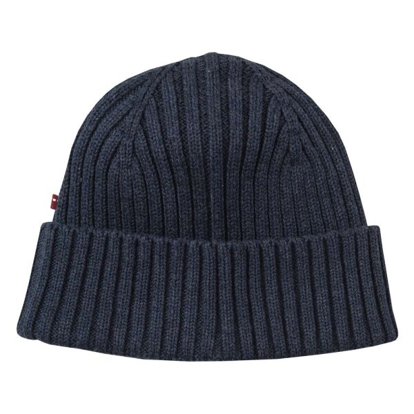 Strickmütze blau