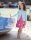 Swing Strickjacke aqua