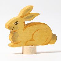 Steckfigur Hase sitzend