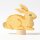 Steckfigur Hase sitzend
