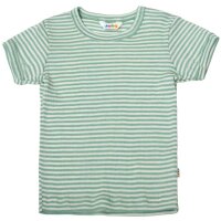 T-Shirt Wolle/Seide geringelt