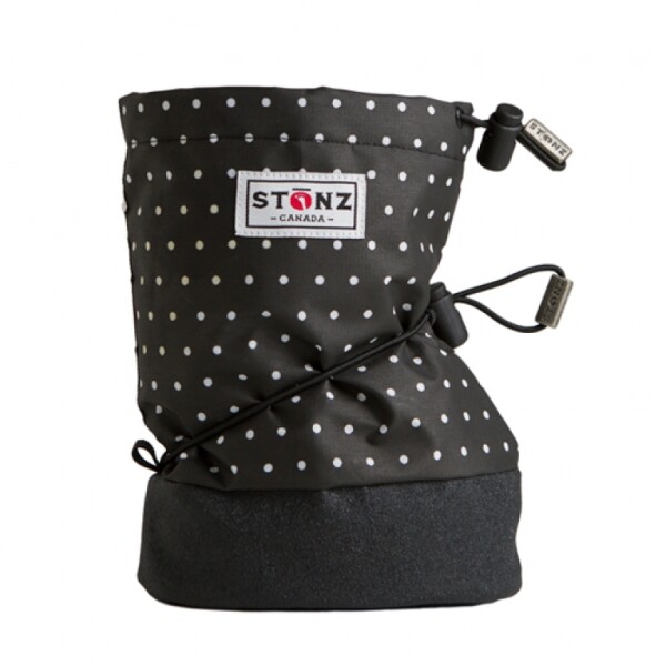Stonz Booties Polka Dot Black