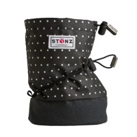 Stonz Booties Polka Dot Black