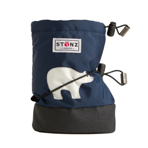 Stonz Booties Polar Bear Navy Blue