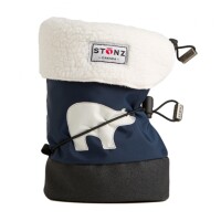Stonz Booties Polar Bear Navy Blue