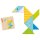 Bunte Tangram Welt