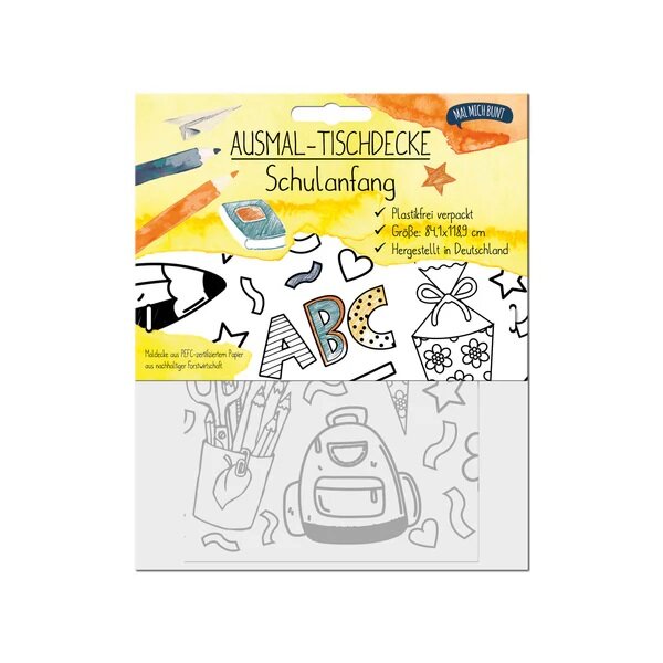 Maldecke aus Papier