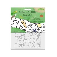 Maldecke aus Papier