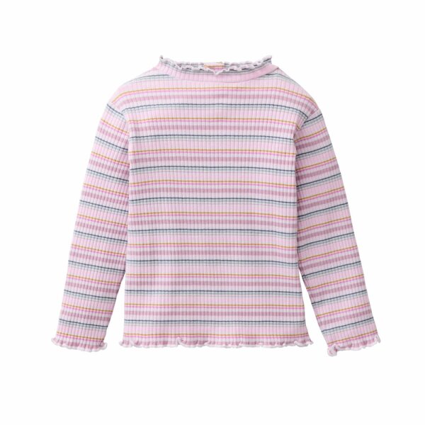 Langarmshirt Stehkragen