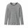 Langarmshirt Wolle/Seide Ringel