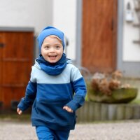 Kapuzen-Pullover Colourblock
