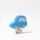 Steckfigur blaues Auto