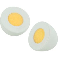Eier mit Klettverbindung in Eierpappe