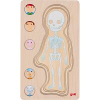 Schichtenpuzzle Körper