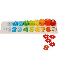 Sortierspiel Lerne Z&auml;hlen mit Zahnr&auml;dern