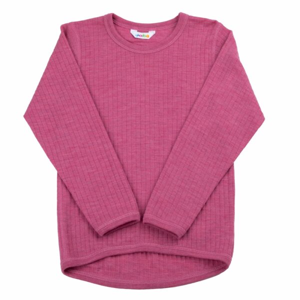 Langarmshirt Wolle