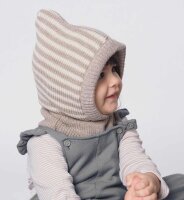 Schlupfmütze Wolle Ringel