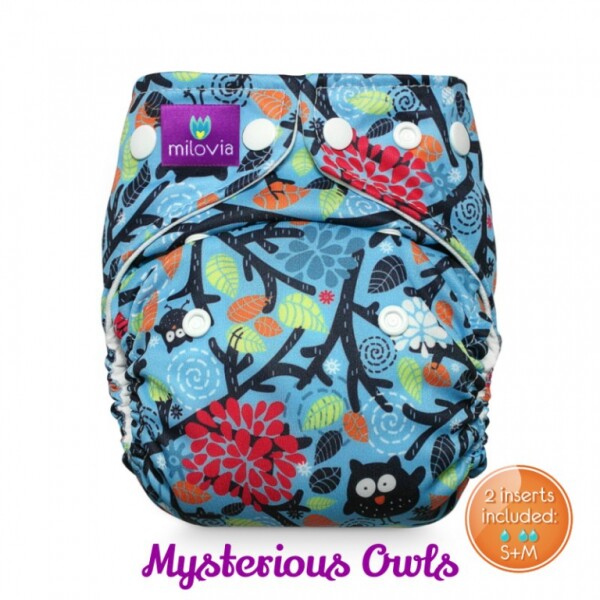Milovia Pocketwindel Onesize Mysterious Owls