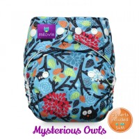 Milovia Pocketwindel Onesize Mysterious Owls