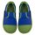 Hausschuhe Klette mittelblau - 25