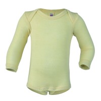 Body Langarm Wolle/Seide natur