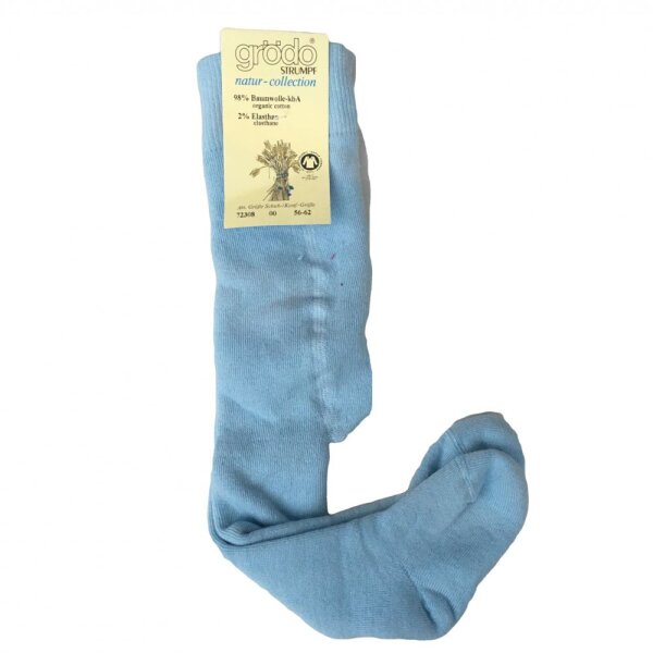 Babystrumpfhose Vollfrottee eisblau
