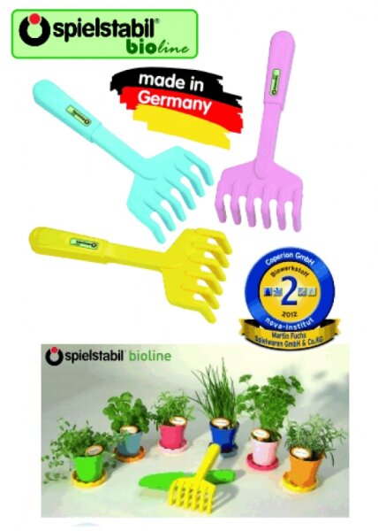 Handrechen Bioline pastell sortiert
