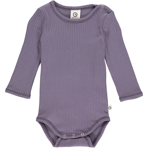 Cozy rib Body lila - 80