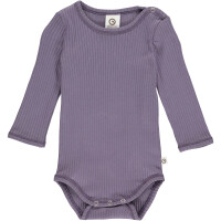 Cozy rib Body lila - 80