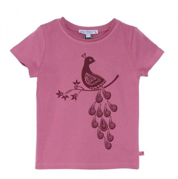 T-Shirt Pfau mauve