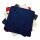 Hoppediz Fleece-Decke 80x80 marine