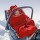 Hoppediz Fleece-Decke 80x80 rot