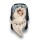 Hoppediz Fleece-Decke 80x80 creme