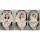 Hoppediz Fleece-Decke 80x80 creme