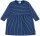 Kleid geringelt ultramarin  - 98/104