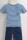 T-Shirt Stern Ringel skymelange