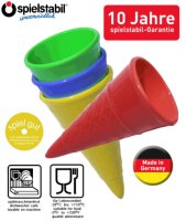 Eistüte sortiert