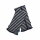 Stulpen Wolle/Seide geringelt marine-natur - 2